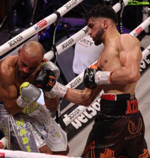 Adam Azim Instagram - European champion baby🇪🇺 Allhumdillah what a achievement to win the European title in just 10 fights, fastest person to do it in Britain at just 21 years old, one for the books. Massive shout to everyone that came out and supported me what an unbelievable night!

-

Big shout out to my team.

Big 2024 coming 👏

#adamazim #allhumdillah