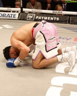 Adam Azim Instagram - Wow what an amazing night! 20  thousand people live on PPV!! a dream come true! First of all I just want to thank the all mighty, alhumdulillah  9-0!  Thank you everyone for the love and support especially all those that came down to watch live. Big respect to Fanyan, you will come again.! A massive thank you as always to my team for all the hard work without you guys it wouldn’t be possible!  AND STILL! 🥊 Grandad… that was for you 🙏

Thank you to my new sponsor @castore_sportswear

@shanemcguigan

#inshallah #smitheubank2