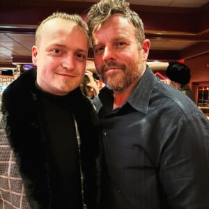 Adam Bartley Instagram - Wrap always comes with goodbyes unfortunately. And gratitude for so many new friends. Until next time.  Thank you so much to the great Mancini brothers @mancinischarhouse for throwing us a party, giving us your incredible restaurant to film in, supporting #mnfilm and for singing us some damn good Sinatra.