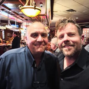Adam Bartley Instagram - Wrap always comes with goodbyes unfortunately. And gratitude for so many new friends. Until next time.  Thank you so much to the great Mancini brothers @mancinischarhouse for throwing us a party, giving us your incredible restaurant to film in, supporting #mnfilm and for singing us some damn good Sinatra.