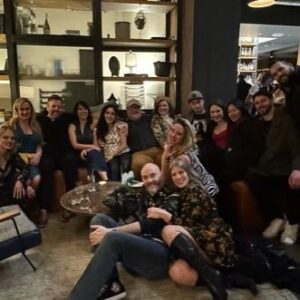 Adam Bartley Instagram - Getting to celebrate the bday with my fam, best friends, and new film fam (while crafting something quite special together) is easily the best gift in a long while.