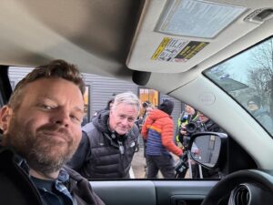 Adam Bartley Instagram - Getting to celebrate the bday with my fam, best friends, and new film fam (while crafting something quite special together) is easily the best gift in a long while.