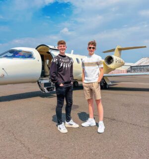 Adam Beales Instagram - My 14 year old little brother surprised us with a PJ. You read that right. Proud of you little bro! @callumbyt ♥️