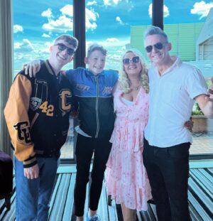 Adam Beales Instagram - 20 20 20!!! 💑 Happy 20th Wedding Anniversary to @theoldmum_ and  @theolddad ‼️ TWO WHOLE DECADES MARRIED?! Mum and Dad, you two are the definition of soulmates, and I can't imagine a world where you aren't by each other's side. Thank you for showing me what true love looks like. Here's to 20 more years of your looonnngggg journey together, because I don't know what I'd do without you both. 🌟💕