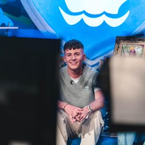 Adam Beales Instagram - 1 YEAR AGO since I hopped off the big blue ship #BluePeter 💙 A day that I’ll never forget. This little BP family helped me so much; words cannot describe. It feels like a lot has happened in a year 😂🤯 Loved every single person who worked on this amazing show. Annnnndddd, I’m just as excited to begin filming SEASON 2 of my own show on Monday! @cbbc 👀 #iprobablywasntsupposedtosaythat #sorrycbbc