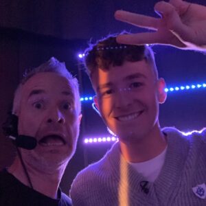 Adam Beales Instagram - 1 YEAR AGO since I hopped off the big blue ship #BluePeter 💙 A day that I’ll never forget. This little BP family helped me so much; words cannot describe. It feels like a lot has happened in a year 😂🤯 Loved every single person who worked on this amazing show. Annnnndddd, I’m just as excited to begin filming SEASON 2 of my own show on Monday! @cbbc 👀 #iprobablywasntsupposedtosaythat #sorrycbbc