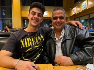 Adam El Sharkawy Instagram - Genuine laughs with my dad on his birthday. Happy birthday to the man who supported me through everything. Baba thank you for all you do for me and the family. Watching you has taught me what it means to be a man. Watching you has also taught me to turn the lights off when I leave the room so mom doesn’t yell at me. 😂Thank you for ALL the lessons baba I love you.