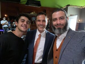 Adam El Sharkawy Instagram - Episode 14 behind the scenes pics with my cast mates. Loved seeing everyone’s reaction 🙏. What’s Hana going to say next 🤔