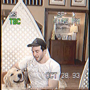 Adam Hagenbuch Instagram - Have a look at this dog.
He was last seen being awesome in the Tanner’s big huge back yard which is where he is right now being awesome as usual. He is about the most beautiful damn dog in the whole world and chews on expensive food all the time. 
Responds to the name “Cosmo”
.
.
#whatislove #dog #doggo #beauty #art #dogmodel #fullerhouse #fullhouse #thisdogissobeautiful #thisdoghasmuchbetterhairthanme