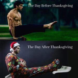 Adam Hagenbuch Instagram - Don't ever let the haters keep you from your goals. The body of your dreams is just 5 slices of pie away. Your ideal physique is just on the other side of the mountain. And the mountain is made of mashed potatoes. Never give up. Never Stop. If you can dream it, you can do it. I had a dream of my family rolling me away from the dinner table like the blueberry girl from Willy Wonka and The Chocolate Factory, and I made that dream a reality. Don't just defeat the haters. Eat the haters.
.
I posted this last year and I’m blatantly reposting it this year because it’s still true.
.
.
#motivation #fitness #fitnessfriday #transformationtuesday #thanksgiving #dayafterthanksgiving #haters #defeatthehaters #eatthehaters #greetthehaters #treatthehaterstoanicehomecookedmeal #theneatthatmeal #pregnant #🤰 #blatantrepost