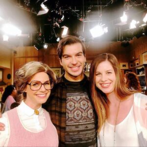 Adam Hagenbuch Instagram - Happy Birthday to @andreabarber the best TV sister I ever had! Andrea is a comic genius and she’s also the only member of the cast who wrote an episode of the show as far as I know! Crazy enough, her birthday and my real sister’s birthdays are only a couple days apart. 
Coincidence?
.
.
#fullerhouse #birthday #andreabarber