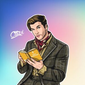 Adam Hagenbuch Instagram - Just some light reading for 2021.
What would you title your autobiography of 2020?
.
Thanks to @ctkvi for doing this dope drawing
.
#2021 #shithappens #drawing