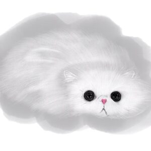 Adam Hagenbuch Instagram - I know what your thinking. “Adam why did you draw a picture of a sad cloud with soulless hollow eyes that pierce into the void of the universe itself? I thought you were trying to draw pictures of cats?” But slow your roll because this IS as a drawing of a cat.
.
.
#cats #fatcats #catdrawing #kitten #chat #gatitos #drawing #cloud #floof #thicc #theydontstopcoming