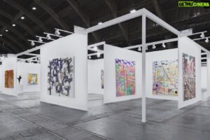 Adam Lucas Himebauch Instagram - Here are a few installation shots from my booth with @ceysson_benetiere at @artbrussels last month. It was my first time showing international in any significant way and I’m extremely happy with how everything turn out. Plus Brussels is so beautiful, I can’t wait to go back. 🙏