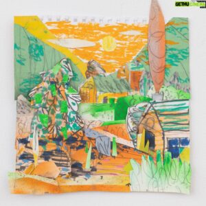 Adam Lucas Himebauch Instagram - Three small works from Adam’s exhibition currently on view at @ceysson_benetiere.

“These constructions come from a childlike state, one that is intuitive and fluid. My studio practice is cyclical in that the collages influence the paintings and vice versa. -Adam Himebauch”

See these (and much more) during Adam’s Never Ever Land exhibition on view in NYC until March 16th. Currently on day 8! -Sydney