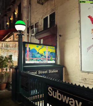 Adam Lucas Himebauch Instagram - “The human as spectacle will always garner the most attention, so I’d like all public visuals and adverts to feature the paintings. So they may act as a window to those who look with imagination.” -Adam Himebauch 

A few more of Adam’s paintings go up on city walls etc to inspire peace and tranquility. Mostly downtown. The 3 install photos are from 2017 as he thought it would provide context. Thank you to all who continue to support! -Sydney ☀️