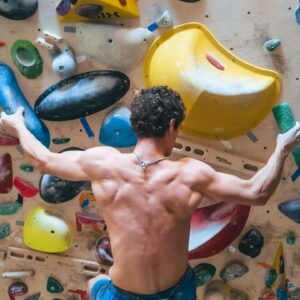 Adam Ondra Instagram - I have been wearing bead necklaces for years, since I was about 6, and I truly believe they bring me energy 💪 Possibly, my long neck made me feel vulnerable, and the bead necklace covered it. Since I am married to @ivaondra, a wedding ring on a climbing rope works even better👌

📸 @pet.phot / Pavel Blažek

#climbing #rockclimbing #mammut
@mammut