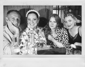 Adam Shankman Instagram - Pre Karaoke, The crew got together to celebrate @darrenlegallo bday and lit up @ambranyc 

Hot dang I love my friends