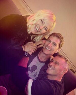 Adam Shankman Instagram - Sometimes in life, if you’re lucky, you get to be friends with people who only bring you joy and love and support you. You share big ups and downs and you share a lifetime friendship that lifts you up without fail. @robthomas , I love you so much it’s crazy and watching you and @matchboxtwenty last night at the @hollywoodbowl was one of the greatest nights I’ve had in forever.  Just seeing you where you belong, so happy, so alive and singing your face off for that screaming crowd. Thanks for the night, the make out session with @malinakerman whom I never get to see enough of, and for all the years of us. I can’t wait for a lifetime more. ❤️