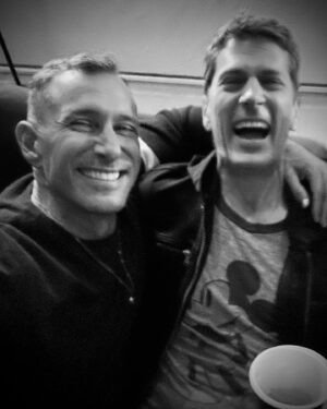 Adam Shankman Instagram - Sometimes in life, if you’re lucky, you get to be friends with people who only bring you joy and love and support you. You share big ups and downs and you share a lifetime friendship that lifts you up without fail. @robthomas , I love you so much it’s crazy and watching you and @matchboxtwenty last night at the @hollywoodbowl was one of the greatest nights I’ve had in forever.  Just seeing you where you belong, so happy, so alive and singing your face off for that screaming crowd. Thanks for the night, the make out session with @malinakerman whom I never get to see enough of, and for all the years of us. I can’t wait for a lifetime more. ❤️