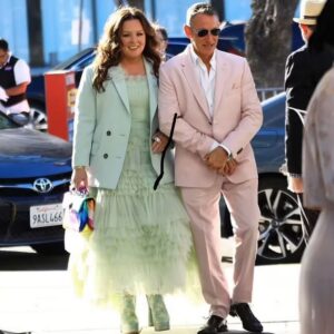 Adam Shankman Instagram - Whomever referred to @melissamccarthy and myself as McShankman….chefs kiss to you. Also I will be trade marking this with @mcdonalds for their Irish Yom Kippur collaboration meal.