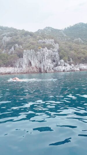 Adam Walker Instagram - Beautiful scenery in Turkey 🇹🇷

One of the training spots at Ocean Walker Swim Camp.

Looking forward to my 12th Turkish swim camp.