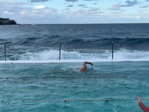 Adam Walker Instagram - I’ve always wanted to swim here @icebergsclub Bondi Beach, Australia 🇦🇺 and finally I did!!!! It was so much fun with the waves crashing into the pool. I loved it 🏊‍♂️👊thank you to @busybee.tf and @kevinwalker888 for taking the pictures and videos 🏊‍♂️💪

#bondi #icebergsbondi #adamoceanwalker #oceanwalkertechnique #swimming #australiaswimming #amazing #pooltraining