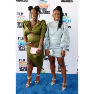 Adamma Ebo Instagram - The @filmindependent Spirit Awards were absolutely dreamy. 
First nomination experience was dope, and major congrats to all the nominees and winners. 

Indie films are the reason I first believed I could even be a filmmaker. There's something magical about em - and yesterday captured that for sure. 

Keep making movies y'all. I know I will be✌🏿🤟🏿

Hair: @richardnormangrant 
Makeup: @shadaraholmes.mua