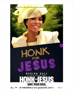 Adamma Ebo Instagram - Still Surreal. 
Beyond Blessed. 

Our first feature film, HONK FOR JESUS. SAVE YOUR SOUL. is now in theaters and streaming on Peacock. 

We trying to get everyone out opening weekend - so let's get it y'all ✌🏿🤟🏿🙌🏿
