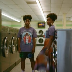 Adamma Ebo Instagram - #honkforjesus merch is live, y'all! We got shirts. We got pins. And they're fly as hell. Cop yours asap - link in bio✌🏿✌🏿

📸: @alexnazari 
👕:@jideosifeso