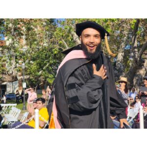 Adamma Ebo Instagram - My fly ass art boi got his PhD in Music Composition from UCLA back on June 15th, 2023.

He's truly awe inspiring. Truly the 🐐

And he been Dr. My Man ever since.