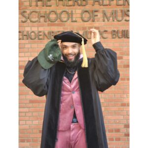 Adamma Ebo Instagram - My fly ass art boi got his PhD in Music Composition from UCLA back on June 15th, 2023.

He's truly awe inspiring. Truly the 🐐

And he been Dr. My Man ever since.