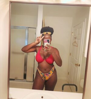 Adamma Ebo Instagram - June 10th, 2023. 

A relaxing floating brunch birthday with the Mama to be/soulmate. 

Cheers to year 32🍍🍗👙✌🏿