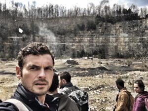 Adan Canto Instagram - Stepping into dangerous territories... #onset #sinkhole