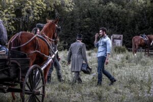 Adan Canto Instagram - Very excited to bring to you @theshotshortfilm . A compelling short story set during The Republic of Texas, 1844. With @stephanie.a.canto , @theorossi , @awesomeimaustin and some amazing Texan actors. Written by @stephanie.a.canto , shot by our amazing DP @gonzalo.amat , music by @dalalmusic and Directed by yours truly.