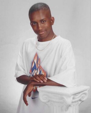 Adande 'Swoozie' Thorne Instagram - My yearbook pics but I snuck one ai pic in there. Bet u can’t guess which one.