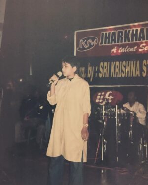 Adarsh Gourav Instagram - I was 5 when I started learning Hindustani classical. I could barely read notes and if I’m honest I don’t think I enjoyed it but I stuck with it cause I loved the attention and the medals. I hated the theory exams though. Always copied and passed. Before I moved to Mumbai, I was a finalist on Jharkhand idol.  I remember the moment I finished my song and saw my parents and the crowd clapping enthusiastically, it felt like a dream.
2007, I moved to Mumbai with my fam and auditioned for lil champs on Zee tv. I was alright but didn’t make it past the zonals.
@padmawadkarmusic encouraged me immensely while training at Ajivasan and I got to sing for two films- Black and White and chal Chalein. But I lost interest in pursing classical music. I struggled with identifying with any kind of music honestly. I sang for bands in college- Steepsky and Oak Island and it was somewhere in the middle when I heard @karnivool_official and began enjoying music again. I wrote a couple of songs for Oak Island and realised the joy of creating music from scratch.
Many years later I have the opportunity to write music again with one of my favourite musicians @oaffmusic and I’m so excited to release it this week! It’s a mixture of all our influences and we hope you’ll like it❤️
My journey with music has been tumultuous but most rewarding and I hope that I can keep creating music