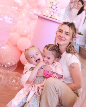 Addison Timlin Instagram - For the most part, I think I’m a good mom. I witness them, they’re clean and fed and happy-and when they’re not- I try to imagine myself as a polymorphous energy of stillness and compassion- I love them to the ends of the earth. Yet, sometimes mothering feels like my 5 year old and I taking turns shouting “I’m feeling overwhelmed!” -her new favorite phrase and my most regular feeling. I hate how scared they get when my voice gets loud. I hate it when my voice gets loud. I hate remembering the feeling and I hate bringing it on to them. I even hate scooping them up afterward and saying I’m sorry. But I love what happens in my body when I hold them and hold myself. I love that the second after I do, I hold my own mother and every mother I know. God, I spend so much time thinking about my own Mom, wishing I could go back in time and seep into her all the grace and love and gentleness this world has to offer. Wishing that in the endless shapes and voids of parallel universes-my children and my mom and my dad could seep into me the same. Feeling endlessly frustrated that it takes lifetimes not lives to endure the exquisite imbalance of pain and healing. 
  I spend so much time thinking about what I get wrong, almost no time thinking about what I got right and tucked inside all regular adult human thoughts- “in this moment- I wonder what they’re feeling.” I’m learning to untangle on my days without them, how to feel the sun on my face, how to see straight upside down and walk without limbs etc, still automatically waking up for sleep regressions they’ve long since outgrown. Still feeling the urge to watch their chest rise and fall three times before I can fall back asleep. Still feeling myself as a child wanting to scream with the unbridled anguish that my children do. The other day when she did, she turned to me and said “Mama, I just need extra care” and that’s the proudest moment I’ve ever felt as a mother. That’s the only “got it right” feeling that cast a shadow long enough for me to see clearly. So, Moms- today I wish for you the voice to say “I just need extra care,” and I wish for you someone to receive it. I also wish for you to watch Bluey- s2 ep 26. 🫶