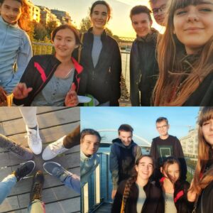 Adéla Heftyová Instagram - Spolu v meste.. Biela noc 😇 #mydearfriends
