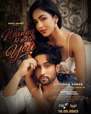 Adhyayan Suman Instagram - “Wanna Be With You” 💌  16-05-2023 Teaser Out Tomorrow! 
 @musicgarageofficial
@adhyayansuman @heerasohal @priyamallickofficial @harshitchauhanofficial @hardik_reen @dopkundan @miltontuffpuff @writer_avinash @itsganeshwaghela @mallaikaa07
#WannaBeWithYou @divomusicofficial 
#StyledByMallaikaa 
Shot by: @aarishbhathena 
Makeup for Heera by: @ayushiiijainnn 
Hair for Heera by: @muarituugandhi