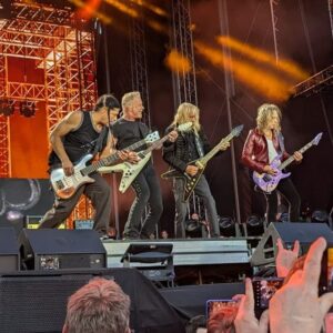 Adi Granov Instagram - Just came back from the most awesome few days in Oslo, Norway with my friends @daveshuten and @stellarrodandcustom going to Tons of Rock festival where Tool and Metallica treated us to unforgettable experiences. Snakepit for Metallica and stage for Tool. Being on stage with Tool in front of 100k  (I read somewhere 120k...) was surreal to say the least. Such energy from that crowd, but also even though it was almost 11pm, it was still broad daylight. Absolutely amazing time with the best of people.