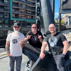 Adi Granov Instagram - Just came back from the most awesome few days in Oslo, Norway with my friends @daveshuten and @stellarrodandcustom going to Tons of Rock festival where Tool and Metallica treated us to unforgettable experiences. Snakepit for Metallica and stage for Tool. Being on stage with Tool in front of 100k  (I read somewhere 120k...) was surreal to say the least. Such energy from that crowd, but also even though it was almost 11pm, it was still broad daylight. Absolutely amazing time with the best of people.