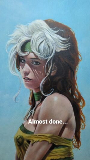 Adi Granov Instagram - Nearly there...

Acrylic paint on watercolour board 

#rogue #savagelandrogue #xmen #marvel #adigranov