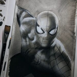 Adi Granov Instagram - Arachnophobia

WIP in acrylic paint

#spiderman #marvel #adigranov