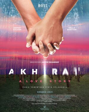 Adipati Dolken Instagram - TEASER POSTER film Akhirat: A Love Story 
.
Film Fantasy Romance yang dibintangi Adipati Dolken dan Della Dartyan.
.
Dua orang bergandengan tangan menjadi fokus utama dalam poster. Elemen lain dan atmosfer dalam gambar memberikan petunjuk mengenai kehangatan juga misteri yang akan muncul di filmnya. Nuansa Fantasy Romance terlihat dengan pemilihan warna dan lokasi yang mengundang rasa penasaran. Genggaman tangan juga menjadi ekspresi dari kekuatan #CintaSelamanya antara Timur dan Mentari. 

Bagaimana perjalanan kisah mereka? Nantikan Akhirat: A Love Story dari BASE Entertainment dan Studio Antelope yang akan tayang tahun ini! @base.id @studioantelope

#AkhiratALoveStory
#CintaSelamanya