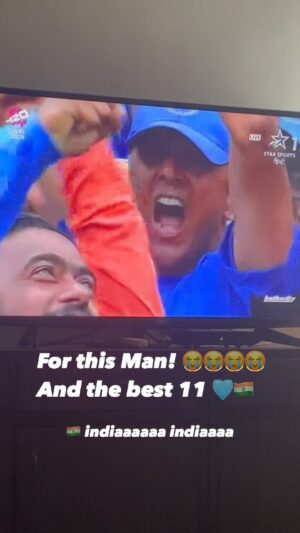 Aditi Dravid Instagram - RAHUL DRAVID. Thats it. 
•
#champions #t20worldcup #india