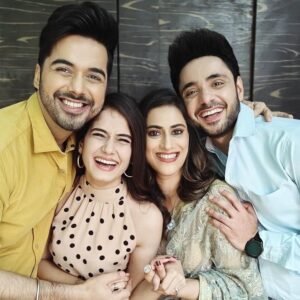 Adnan Khan Instagram - Sorry had to delete the post because of some glitches. As I said. With this I close the series. Was an absolute blast working with this group. Most thorough group of professionals who happened to be very cool people too. Rockstars the whole lot. And we had geniuses amongst our midst too. Cough le capitan cough.  I do hope our paths cross again.  #kathaankahee #team #goodbye