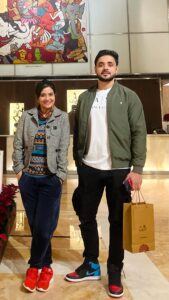 Adnan Khan Instagram - Our fun day in delhiii🥳🥳 
Thank you all for all the loveeee♥️🙏
@sonytvofficial @official_sphereorigins
