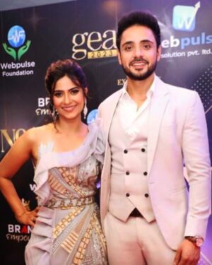 Adnan Khan Instagram - Thank you so muchhh for all the love ❤️🌈🙏
Feels wonderful to be awarded as the Best Jodi 💃🕺
Firstly we want to thank our audience n viewers for all the love you have showered on us .  Believe us when we say It keeps us so encouraged n motivated 😇.
Next a big thank you to @sonytvofficial n @official_sphereorigins for making this beautiful show n allowing us to be part of it 💐
Next! the man without whom this show wouldn’t have been the same . Thank you for your MIDAS touch @mountainhead1 ravi sir 🙏. 
Thank you to our amazing writers @madhushaala #aryasharma for giving life to our characters🍀.
And of course a very big thank you to our team, which consists of some of the best actors n technicians n production exec to ever come together to create this beautiful show . 
 @brandempower.in 
#NationalQualityAwards #NQA2023 #brandempower