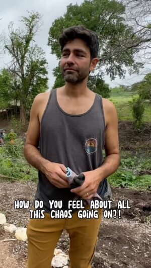 Adrian Grenier Instagram - @adriangrenier is clearly excited for his natural pond restoration! 

#sustainability #ecology #natural #pond #aquaticecosystems